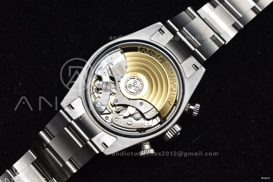 SS SS Edition ADGF A7750 Orange on Bracelet Daytona Best Dial Black 0416